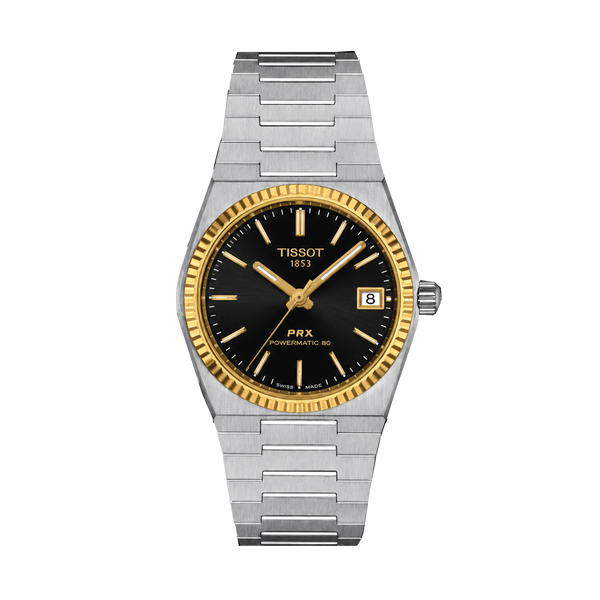Tissot PRX - Silver Gold Black