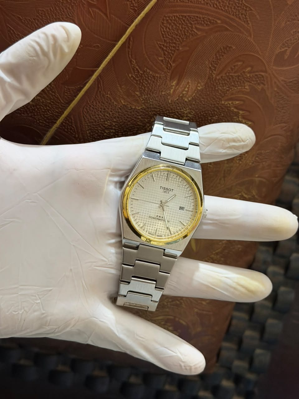 Tissot PRX - Silver Gold White