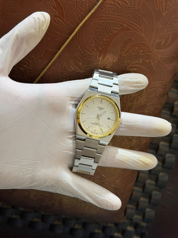 Tissot PRX - Silver Gold White Lifestyle