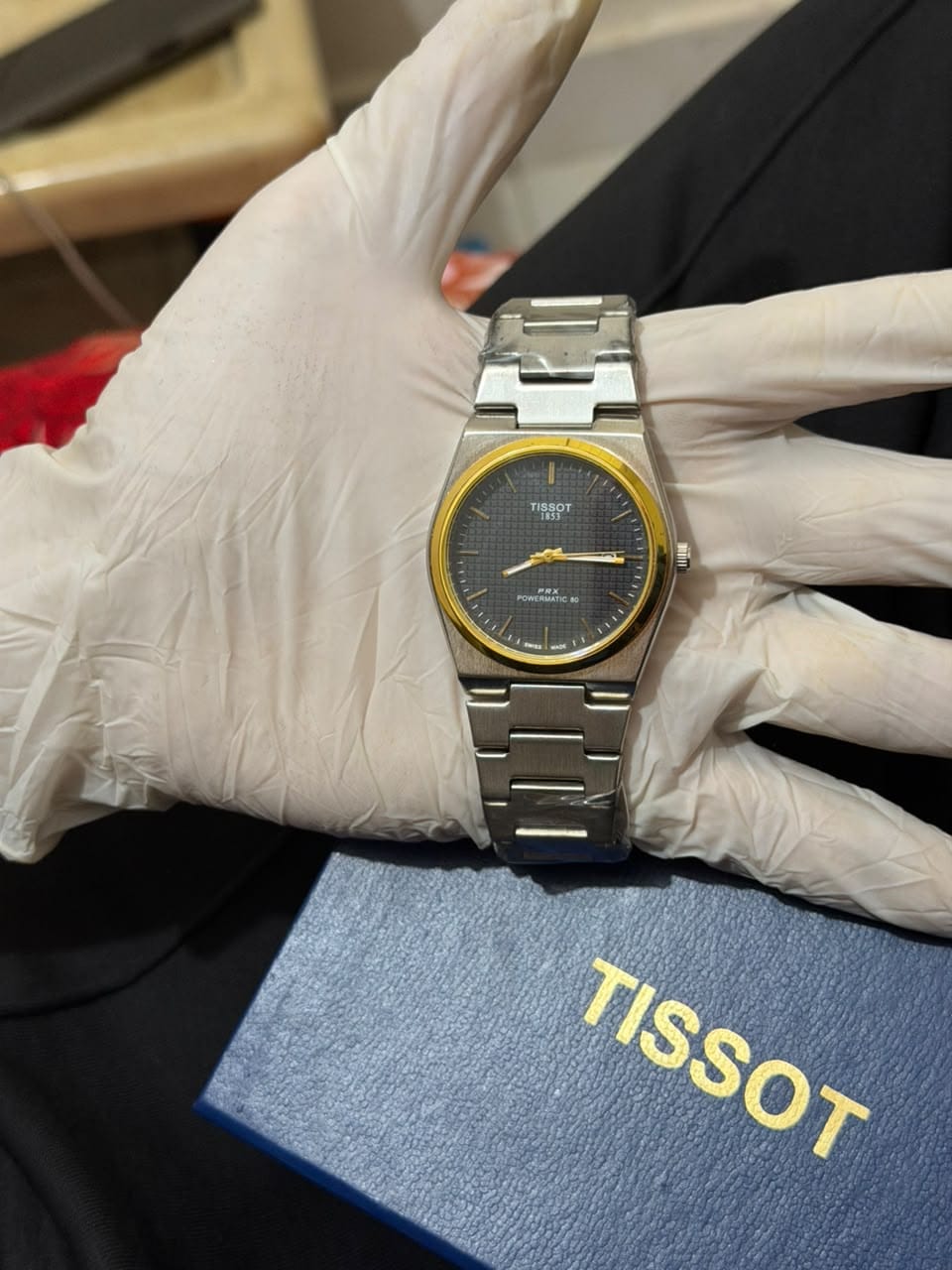 Tissot PRX - Silver Gold Black