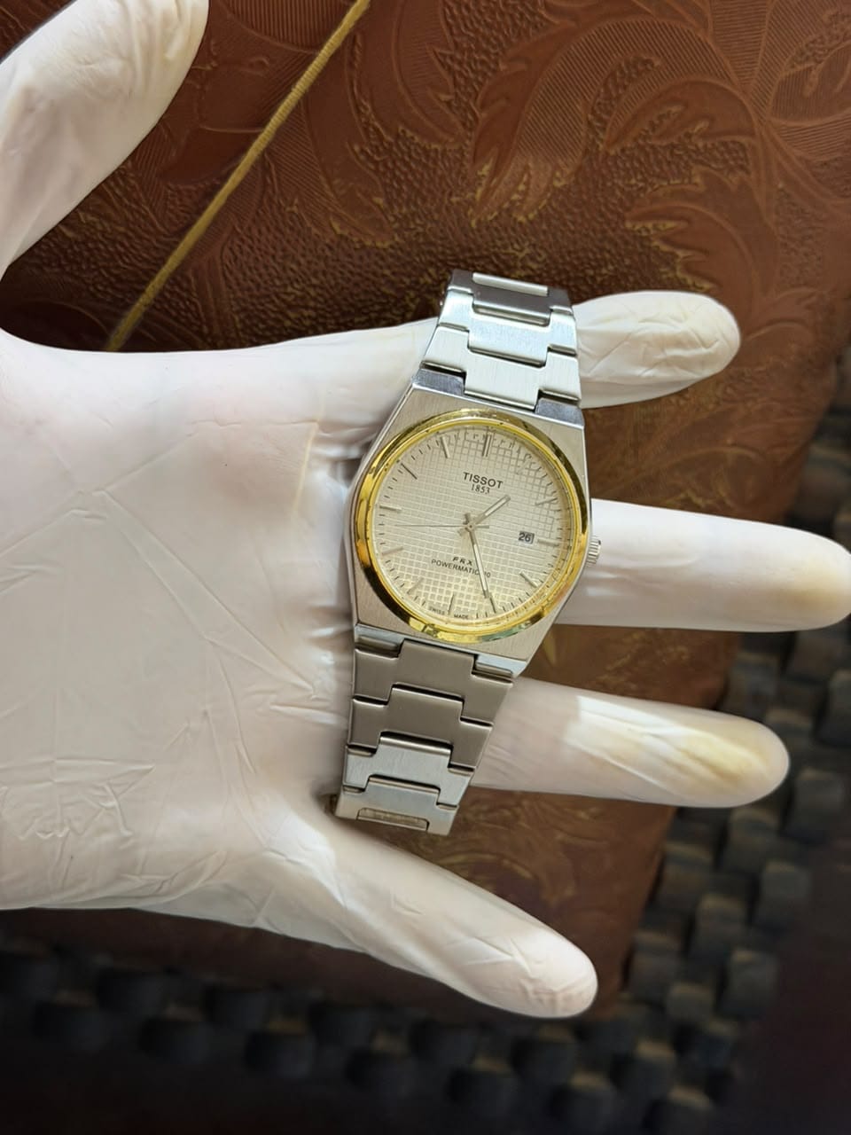 Tissot PRX - Silver Gold White