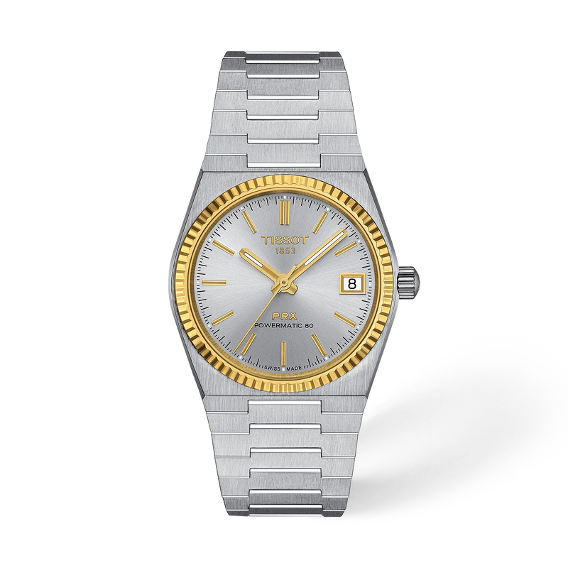 Tissot PRX - Silver Gold White